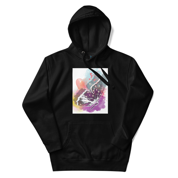 Watercolor Butterfly Hoodie