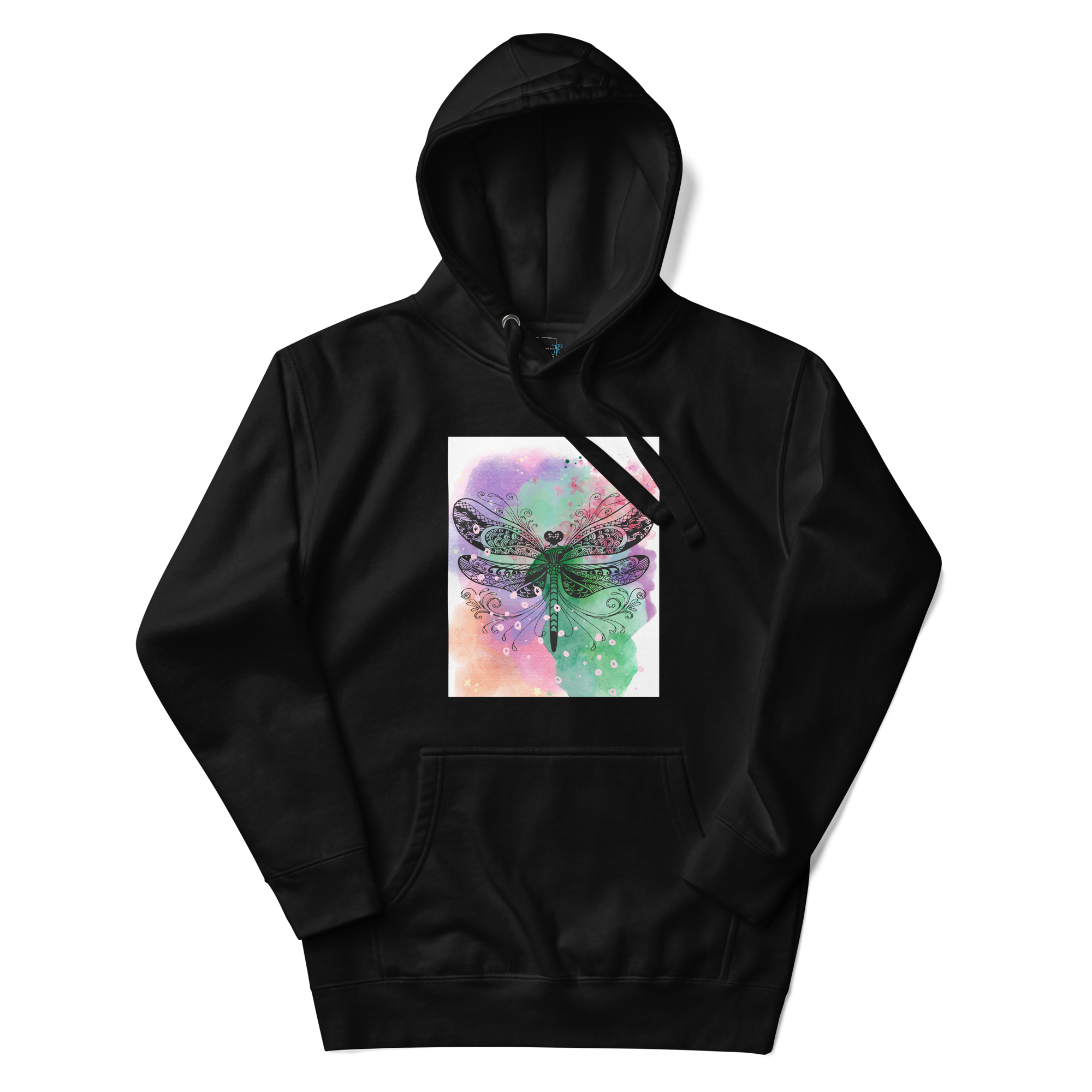 Watercolor Dragonfly Hoodie