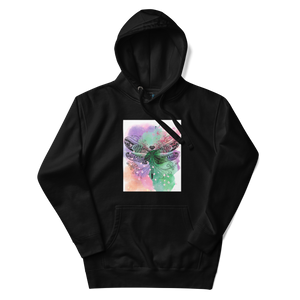 Watercolor Dragonfly Hoodie