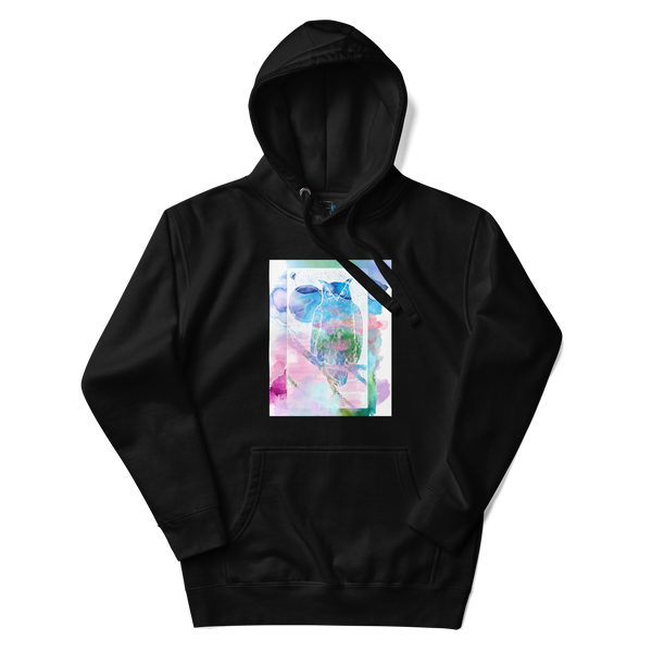 Watercolor Owl Hoodie