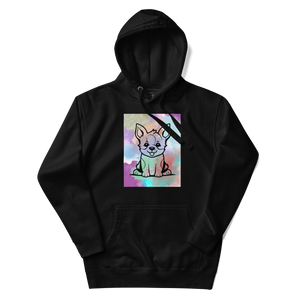 Watercolor Puppy Hoodie