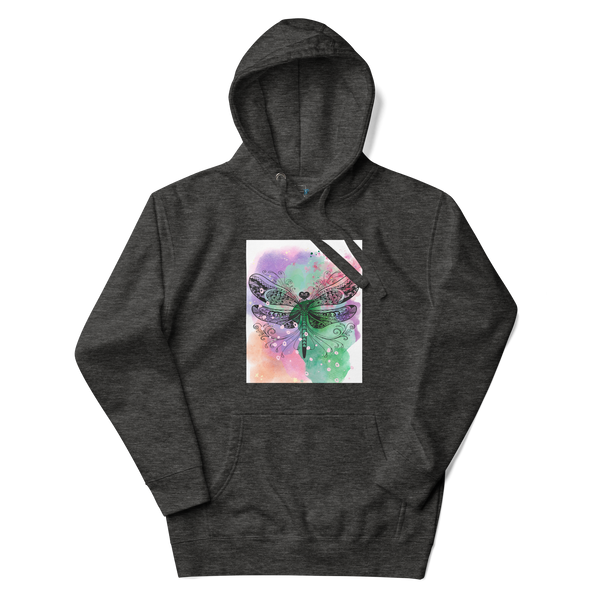 Watercolor Dragonfly Hoodie