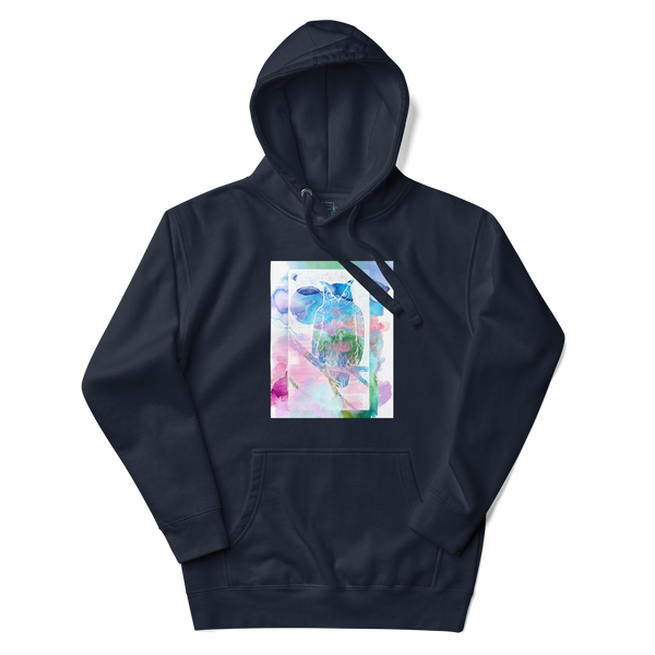 Watercolor Owl Hoodie