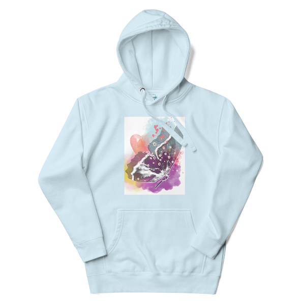 Watercolor Butterfly Hoodie