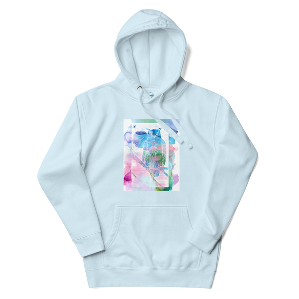 Watercolor Owl Hoodie