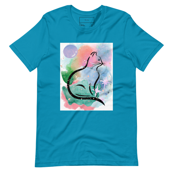 Watercolor Cat T-Shirt