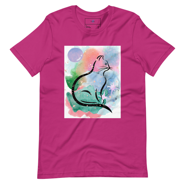 Watercolor Cat T-Shirt