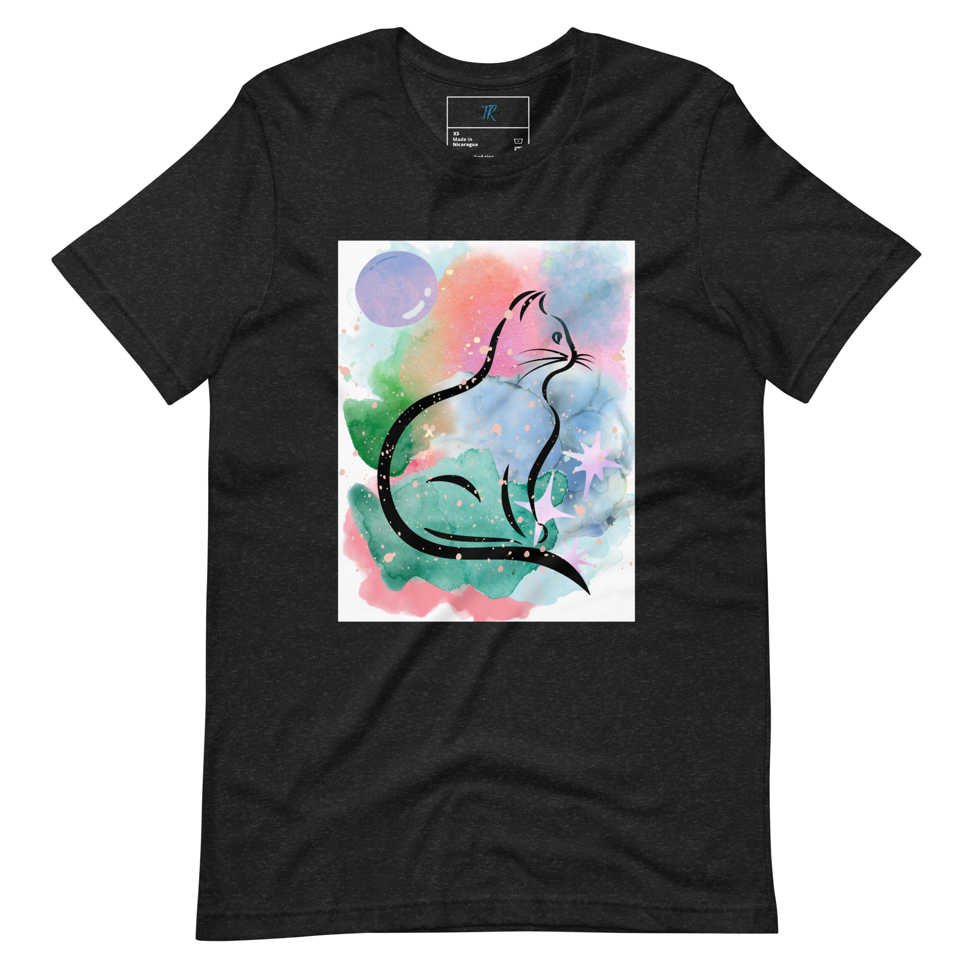 Watercolor Cat T-Shirt