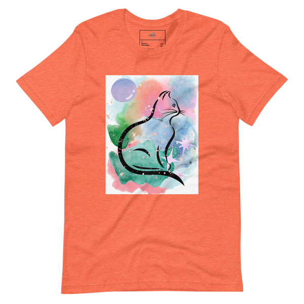 Watercolor Cat T-Shirt