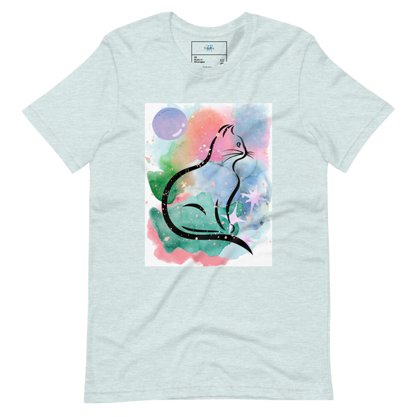 Watercolor Cat T-Shirt