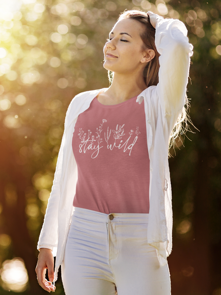 STAY WILD Short-Sleeve T-Shirt