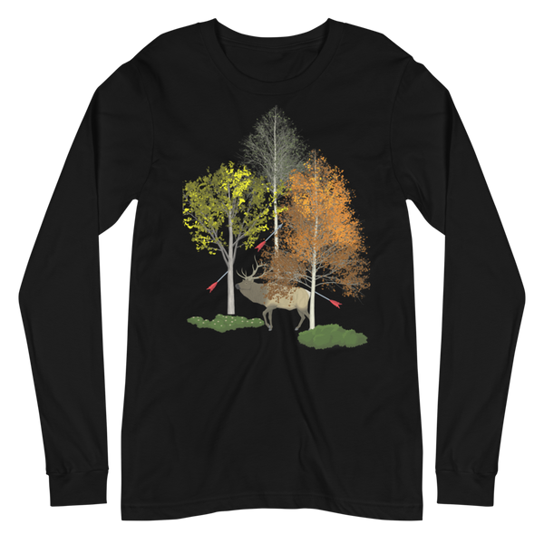 I DON'T WANT TO TALK ABOUT IT! Hunting Long Sleeve Tee