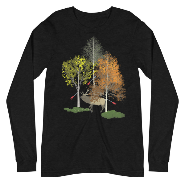 I DON'T WANT TO TALK ABOUT IT! Hunting Long Sleeve Tee