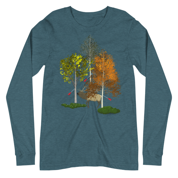 I DON'T WANT TO TALK ABOUT IT! Hunting Long Sleeve Tee