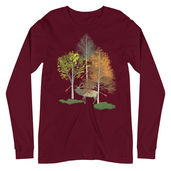 I DON'T WANT TO TALK ABOUT IT! Hunting Long Sleeve Tee