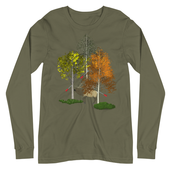 I DON'T WANT TO TALK ABOUT IT! Hunting Long Sleeve Tee