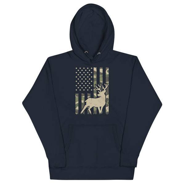 FLAG & MULE DEER Hoodie