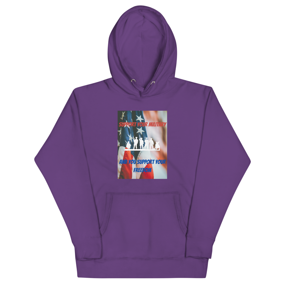 SUPPORT YOUR MILITARY Hoodie