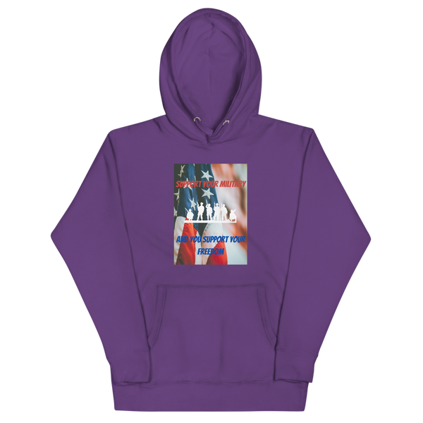 SUPPORT YOUR MILITARY Hoodie