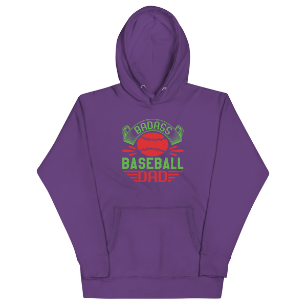 BADASS BASEBALL DAD Hoodie