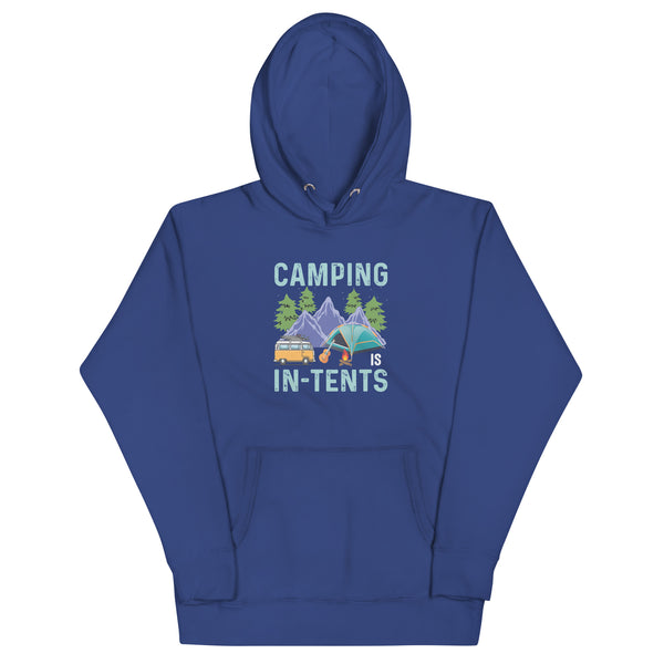 CAMPING IS IN-TENTS Hoodies