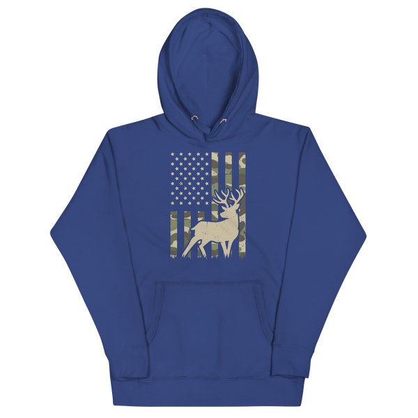 FLAG & MULE DEER Hoodie