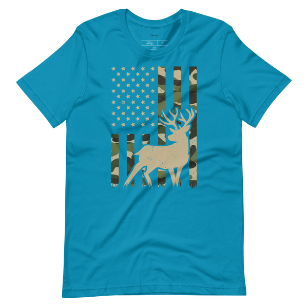 FLAG & MULE DEER T-Shirt