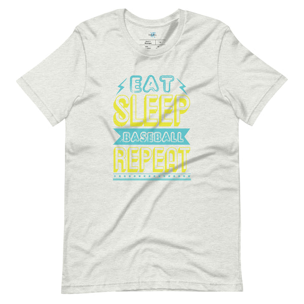 EAT, SLEEP, BASEBALL, REPEAT T-SHIRT