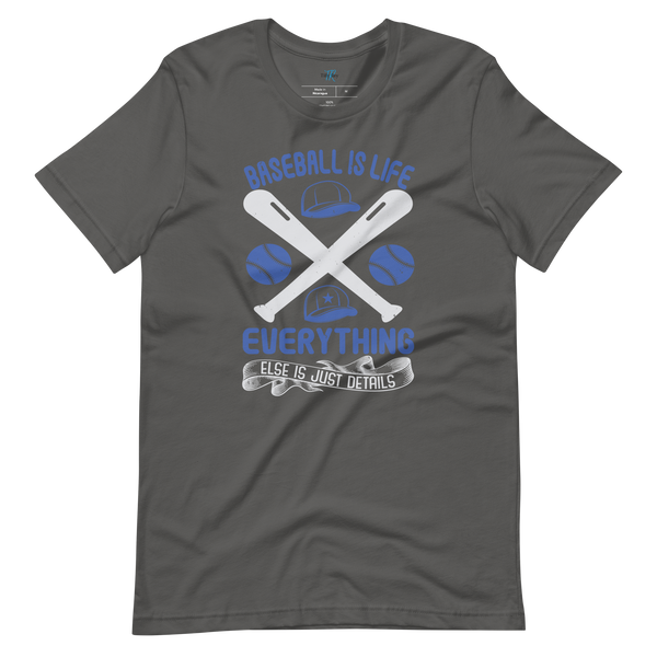 BASEBALL IS LIFE T-SHIRT