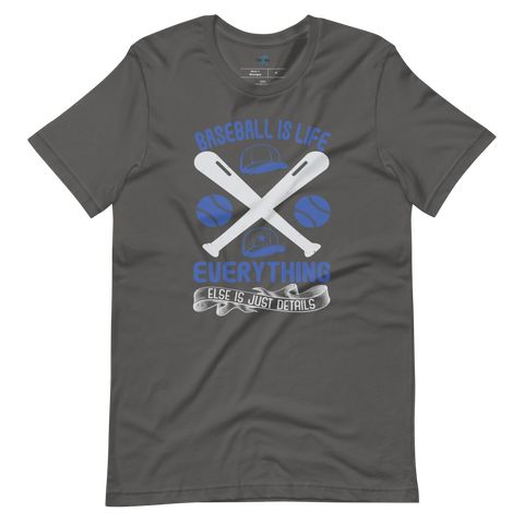 BASEBALL IS LIFE T-SHIRT