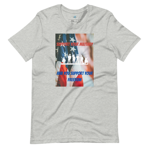 SUPPORT YOUR MILITARY Short-sleeve t-shirt