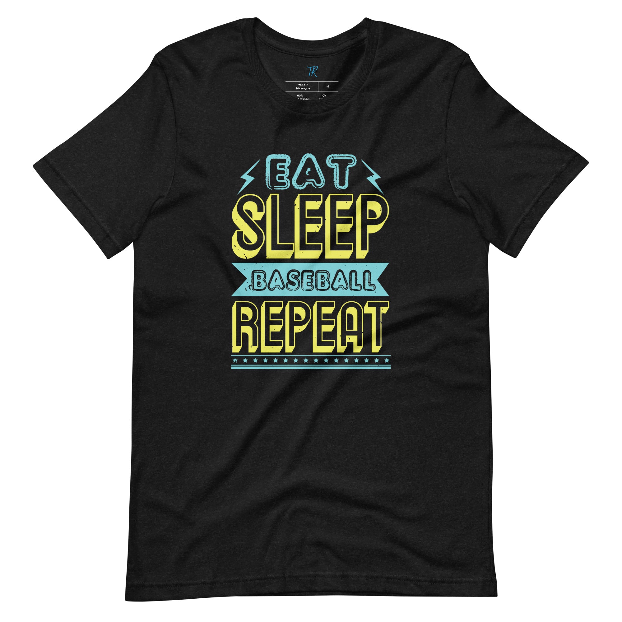 EAT, SLEEP, BASEBALL, REPEAT T-SHIRT