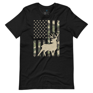 FLAG & MULE DEER T-Shirt