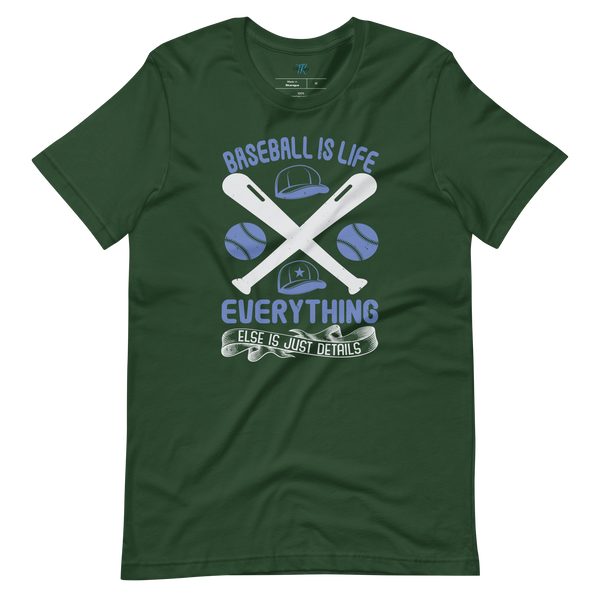 BASEBALL IS LIFE T-SHIRT