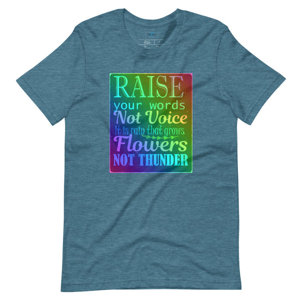 RAISE YOUR WORDS! Short-Sleeve T-Shirt