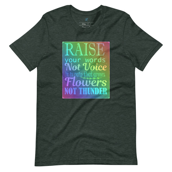 RAISE YOUR WORDS! Short-Sleeve T-Shirt