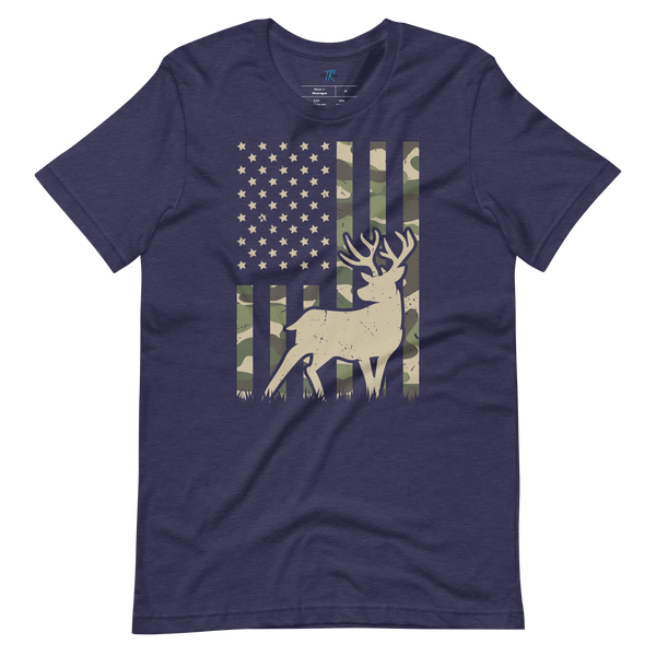 FLAG & MULE DEER T-Shirt