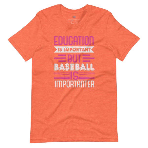 EDUCATION IS IMPORTANT T-SHIRT