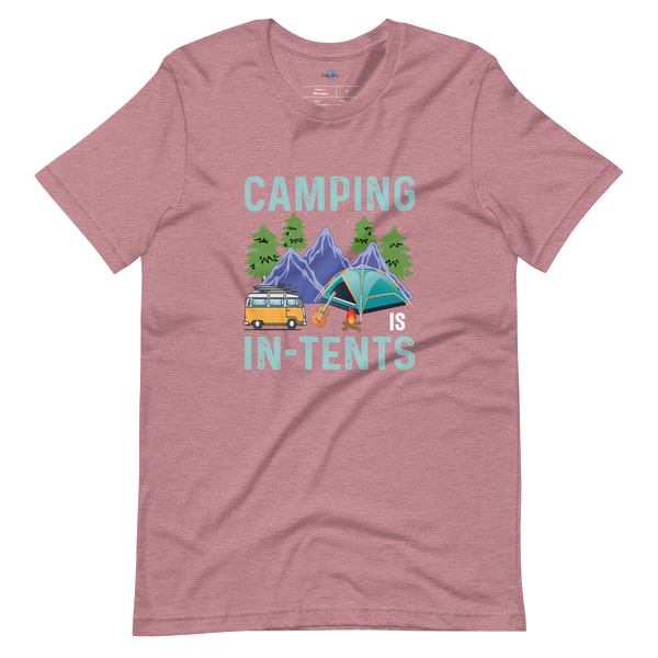 CAMPING IS IN-TENTS T-SHIRT