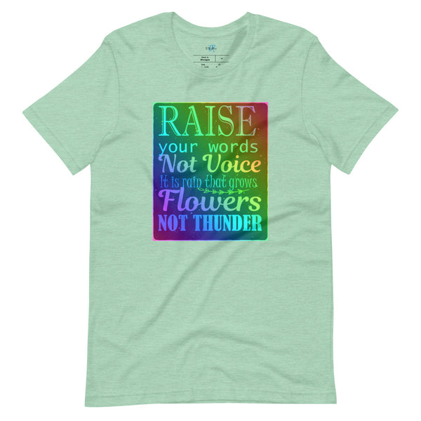 RAISE YOUR WORDS! Short-Sleeve T-Shirt