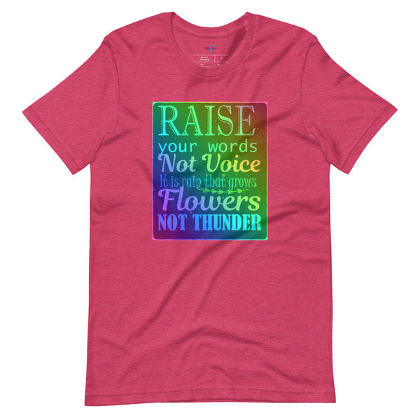 RAISE YOUR WORDS! Short-Sleeve T-Shirt