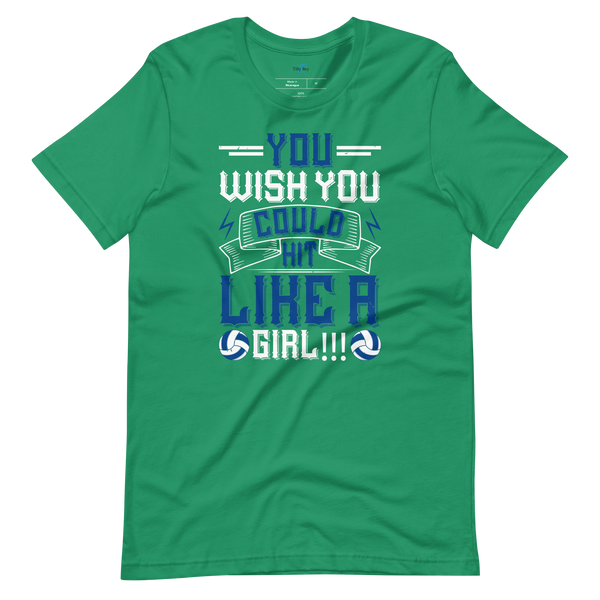 YOU WISH YOU COULD HIT LIKE A GIRL!!! T-SHIRT