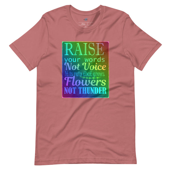 RAISE YOUR WORDS! Short-Sleeve T-Shirt