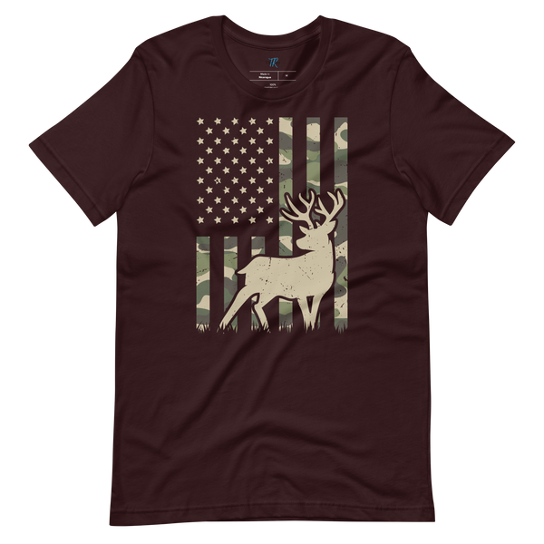 FLAG & MULE DEER T-Shirt