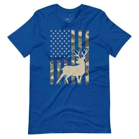 FLAG & MULE DEER T-Shirt