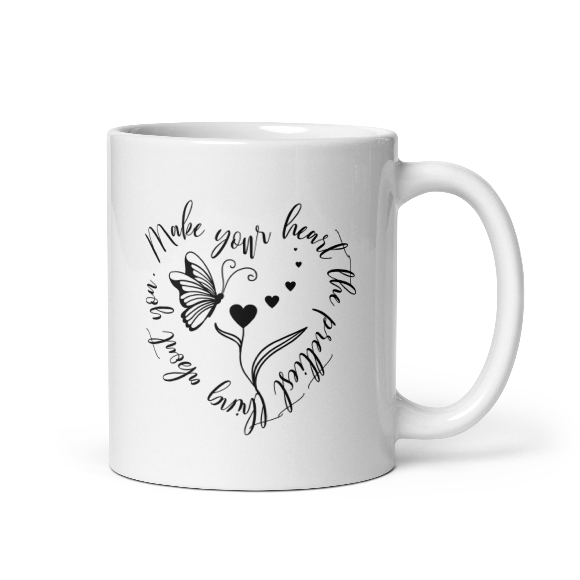 MAKE YOUR HEART THE PRETTIEST THING ABOUT YOU Mug