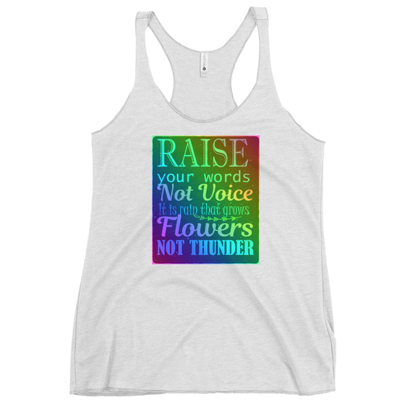 RAISE YOUR WORDS Women's Tank Top