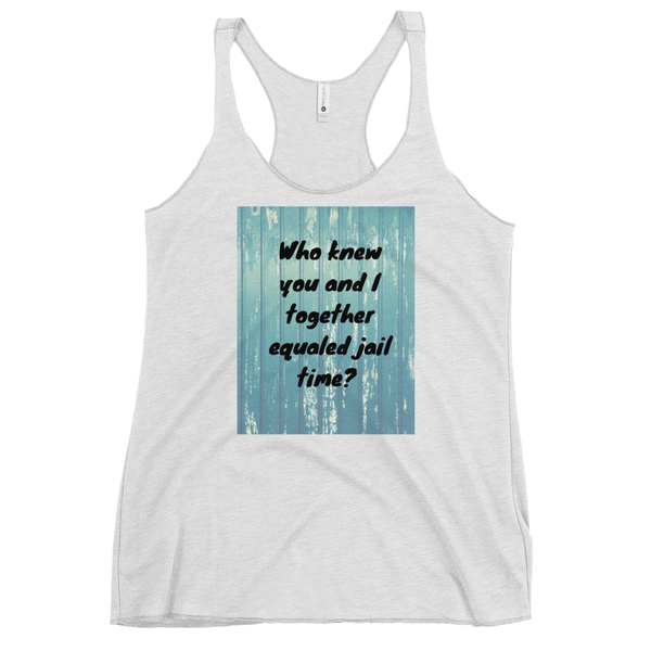 WHO KNEW Women's Tank Top