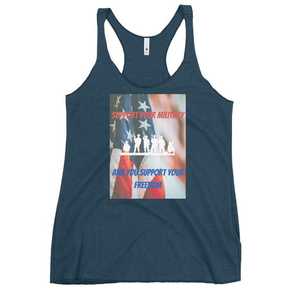 SUPPORT YOUR MILITARY Women's Tank Top