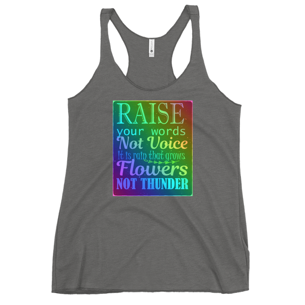 RAISE YOUR WORDS Women's Tank Top